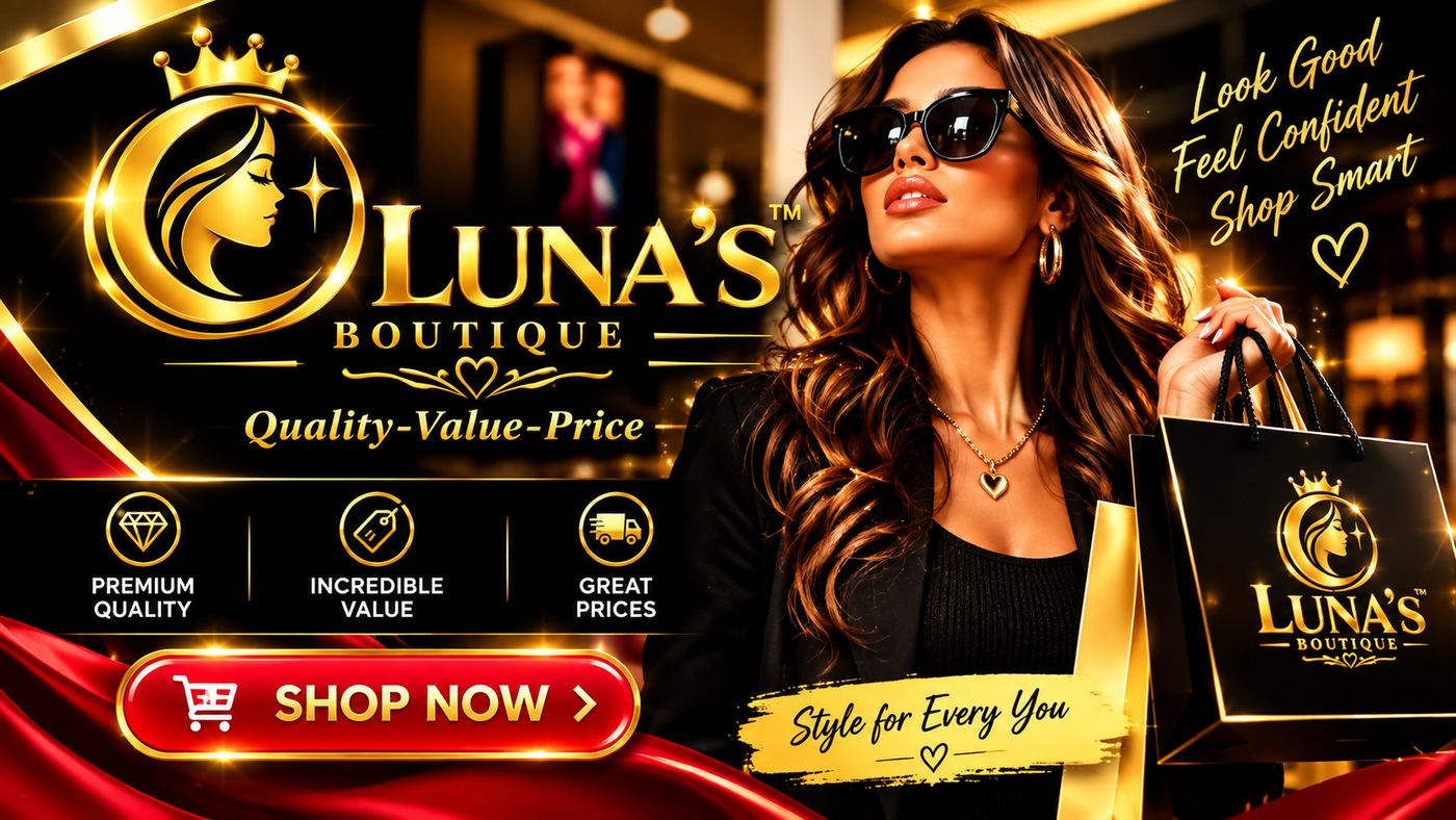Luna's Boutique banner