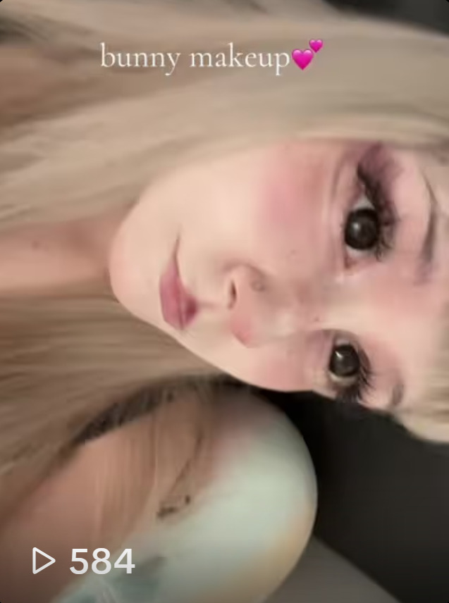 eyevos black doll eye mini sclera 16mm contacts lenses ♡