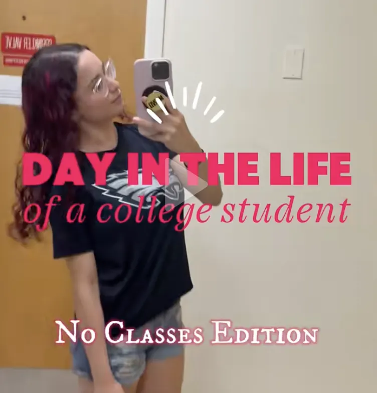 College Day In My Life Video